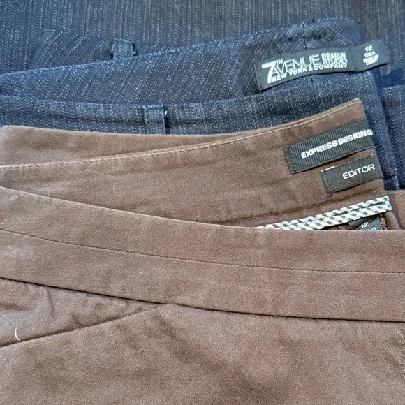 Express/New York & Co. Women’s Work Trousers BUNDLE x2 - Picture 8 of 8